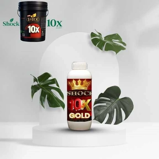 کود شوک ده ایکس گلد شوک 1 لیتری 10x gold کودکامل